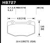 Hawk Performance HP Plus Brake Pads - Rear