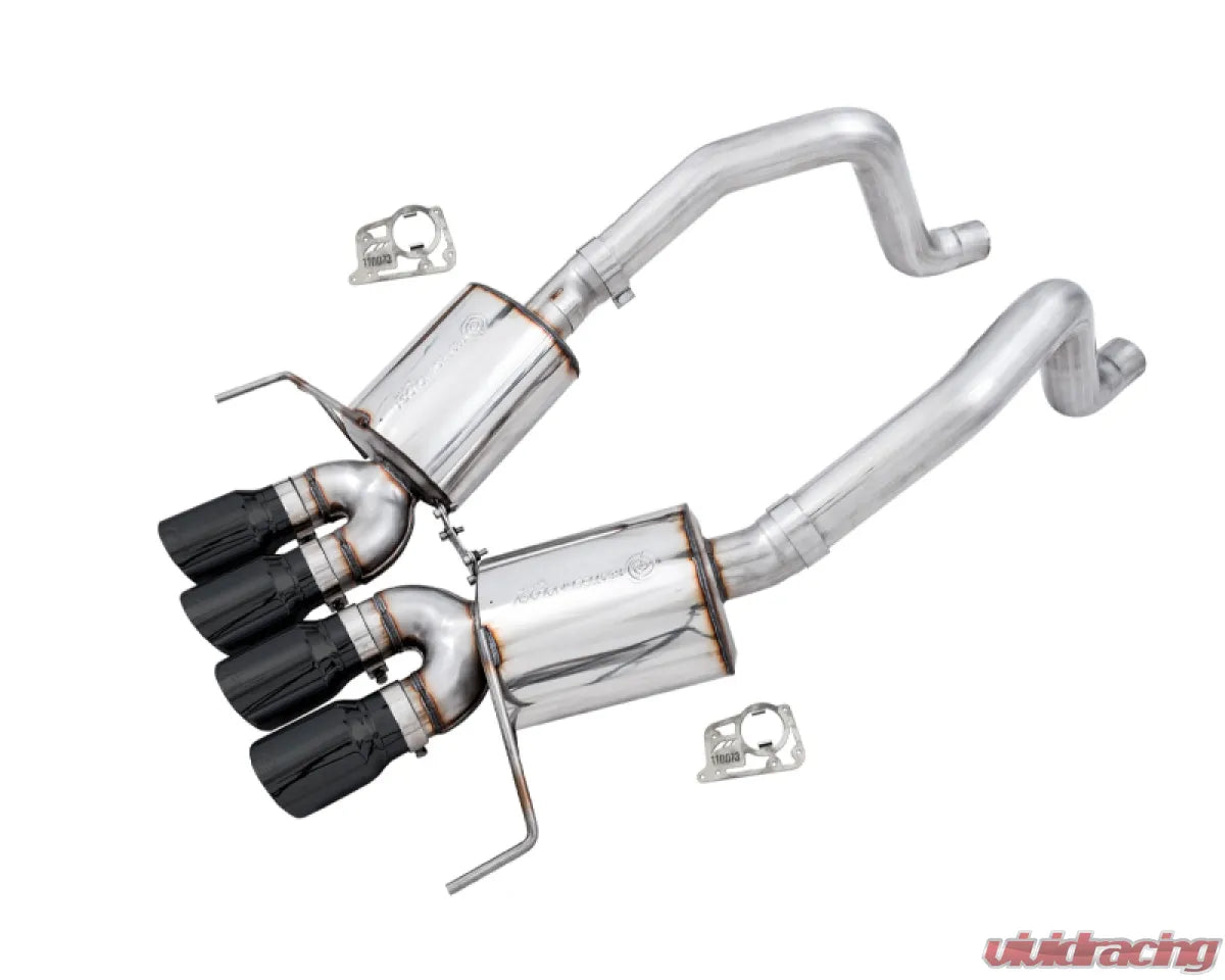 AWE Tuning Touring Edition Axle Back Exhaust | 3" Diameter | 4.5" Quad Diamond Black Tips Chevrolet Corvette Grand Sport |Corvette Stingray |Corvette Z51|Corvette Z06|Corvette ZR1 2014-2019