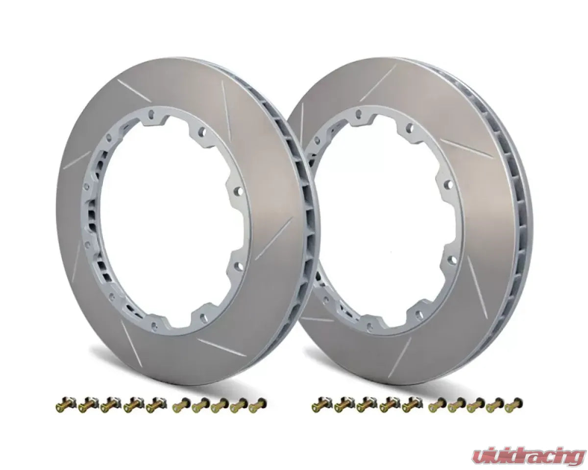 Girodisc D1-147 2 Piece Front Rotor Ring Replacement for Chevrolet Corvette C7 Z06 Grand Sport