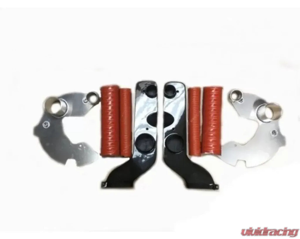 LG Motorsports Brake Cooling Kit for Chevrolet Corvette C7 Z06 2014-2020, Dual Hose Design