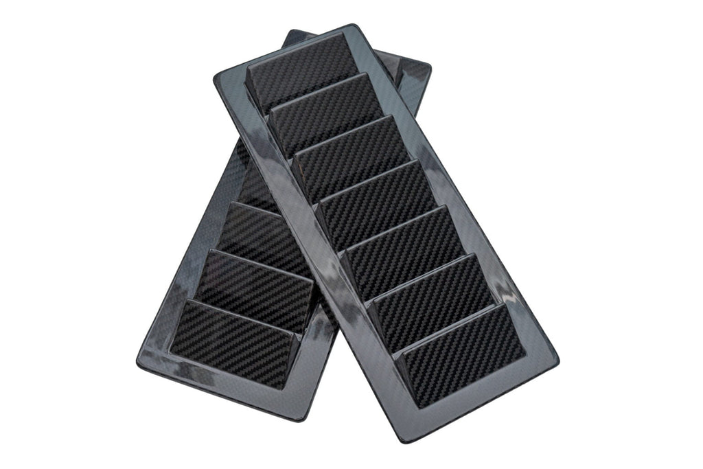 Professional Awesome Carbon Fiber Vents/Air Extractors – Pair
