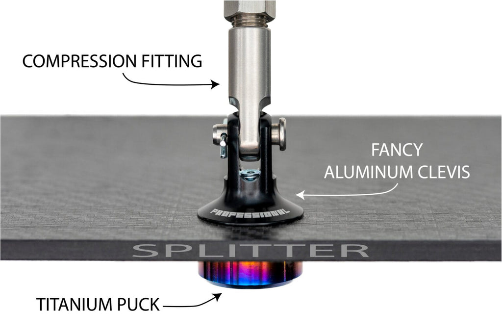 Professional Awesome Splitter Support Rods – Pair